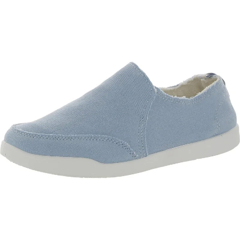 Vionic Beach Womens Malibu Canvas Lifestyle Slip-On Sneakers