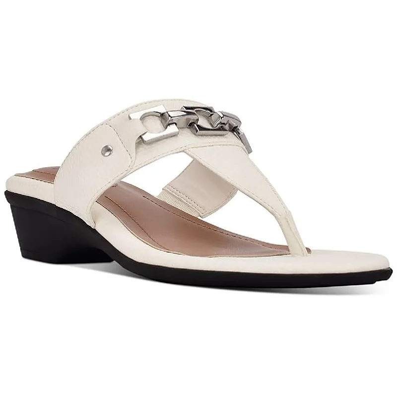 Style & Co. Womens Calistaa  Dressy Slip On Wedge Sandals