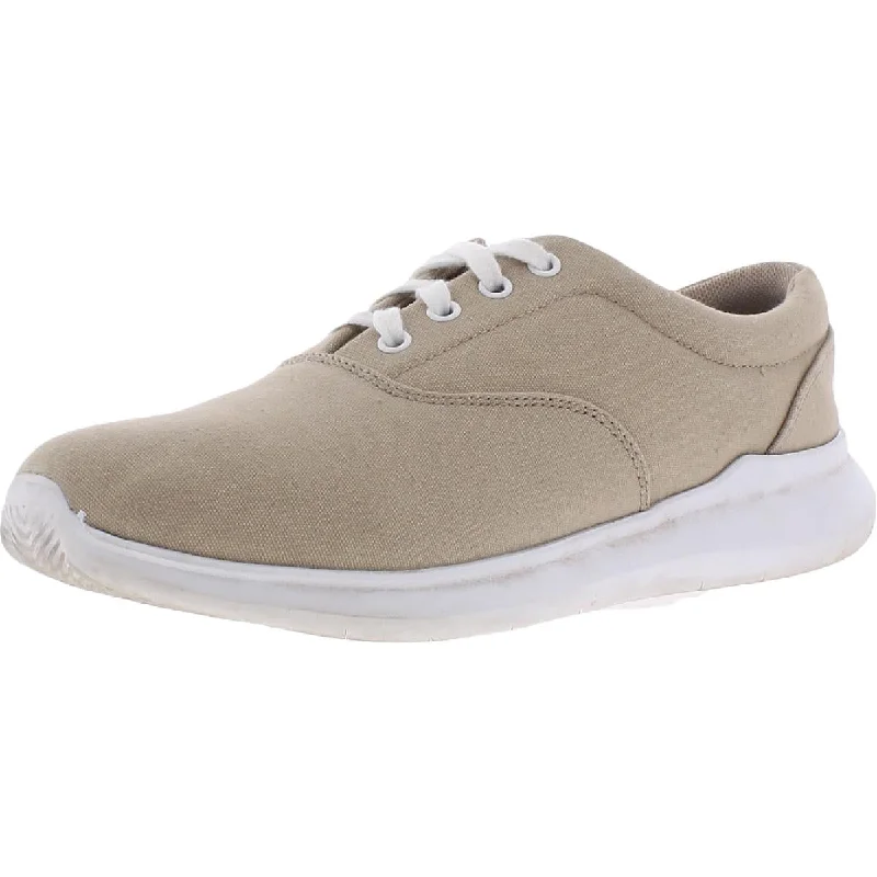 Propet Womens Flicker Canvas Low Top Casual and Fashion Sneakers