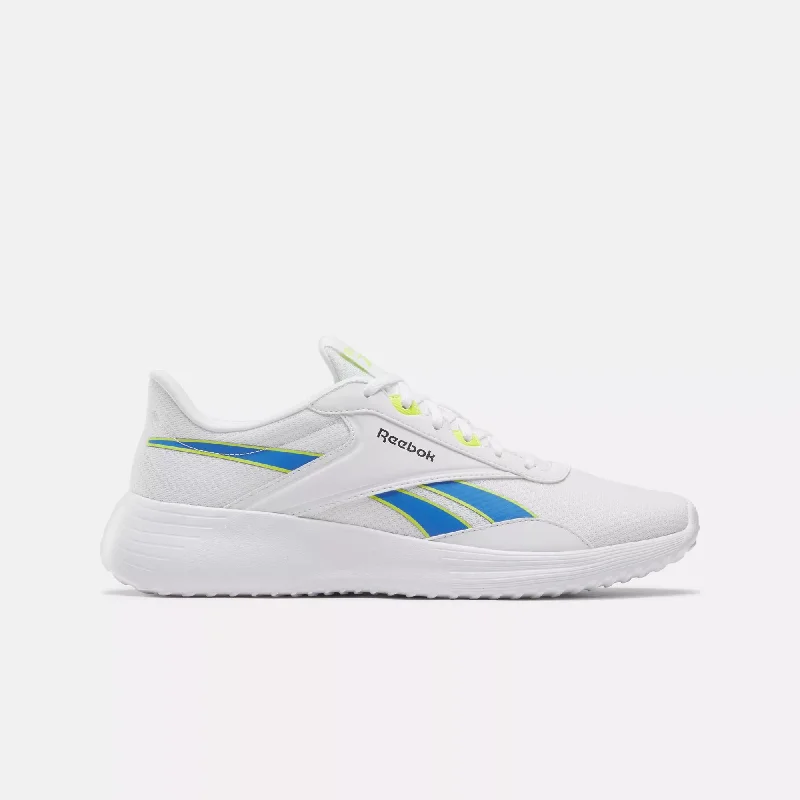 white / kinetic blue / acid yellow