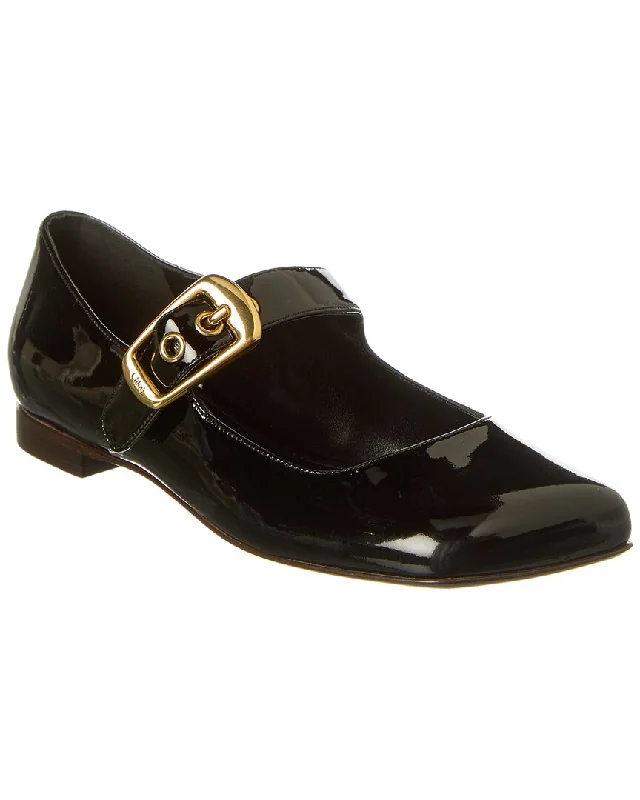 Chloé Polly Patent Ballerina Flat