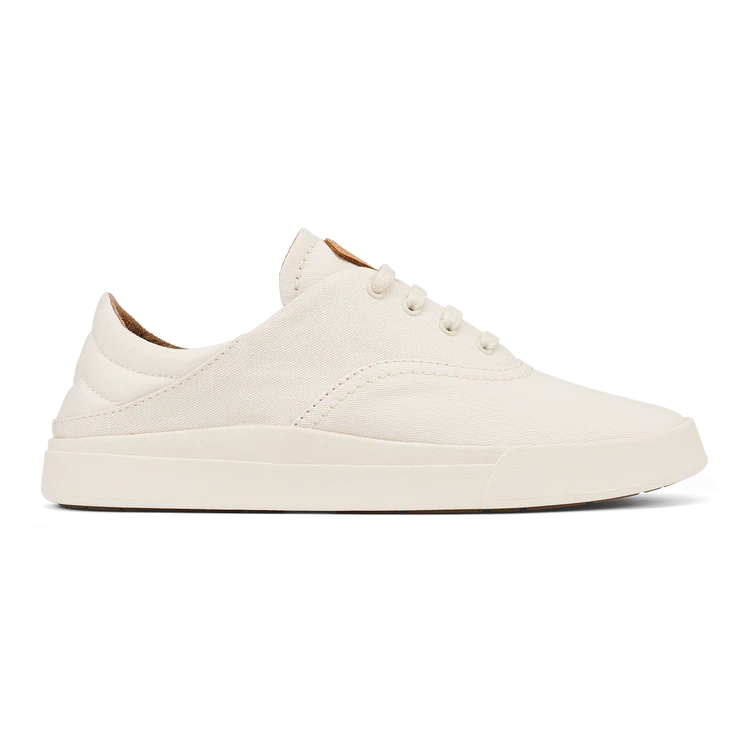 Olukai Kohu Canvas Casual Sneaker Off White Women's