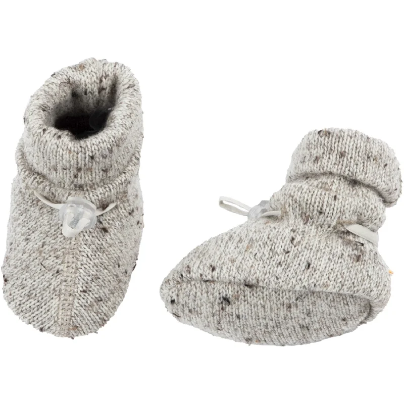 Joha Wool Beige Slippers 2-layered