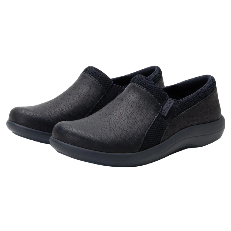 Alegria Duette Swirl Wind Navy Slip-On (Women's)