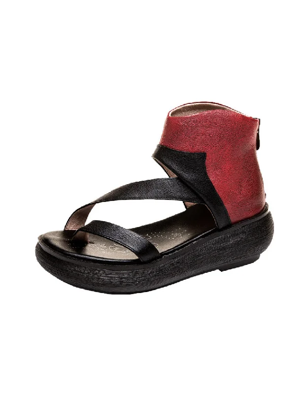 Summer Wedge Retro Fashion Strap Sandals