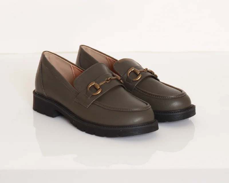 EQUIPE Buckle Loafers