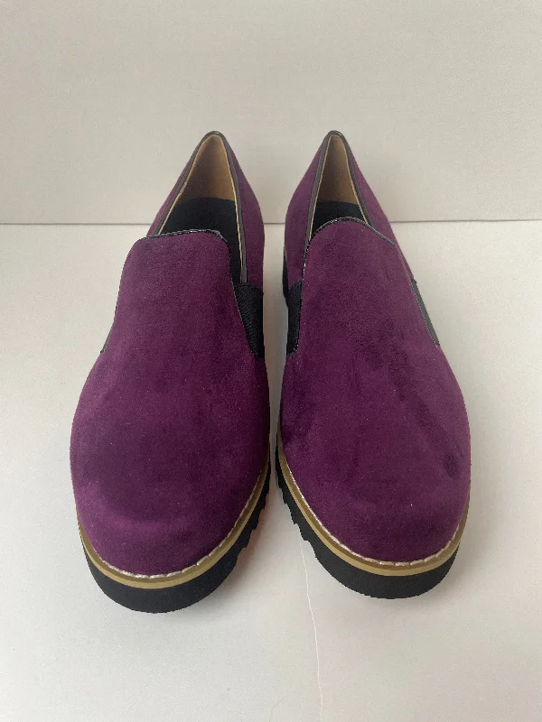 Purple Shoes Flats Clothes Mentor, Size 7