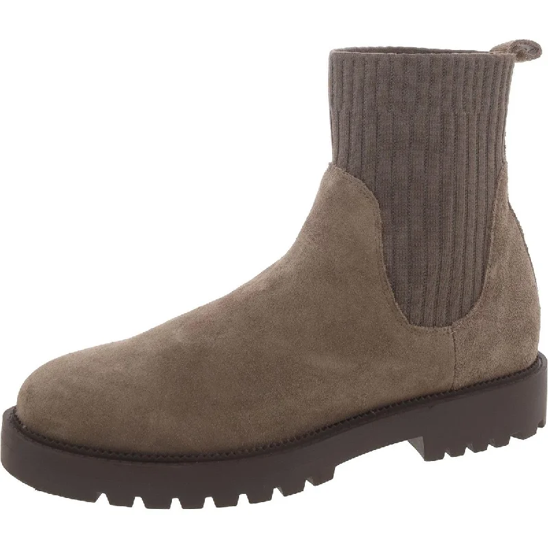 Blondo Womens Hallie Suede Waterproof Chelsea Boots