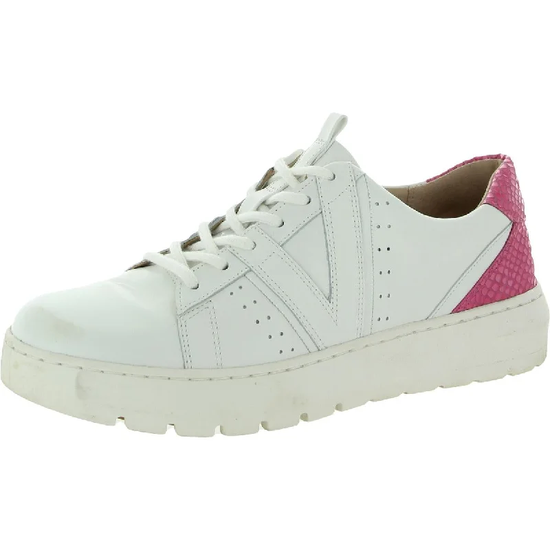 Vionic Womens Simasa Leather Casual and Fashion Sneakers