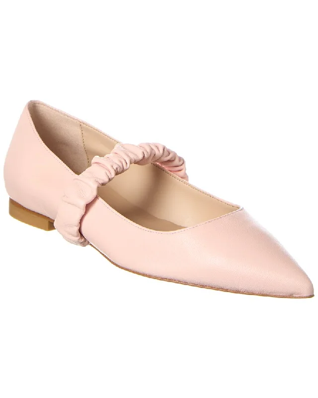 Stuart Weitzman Maxine Leather Ballet Flat