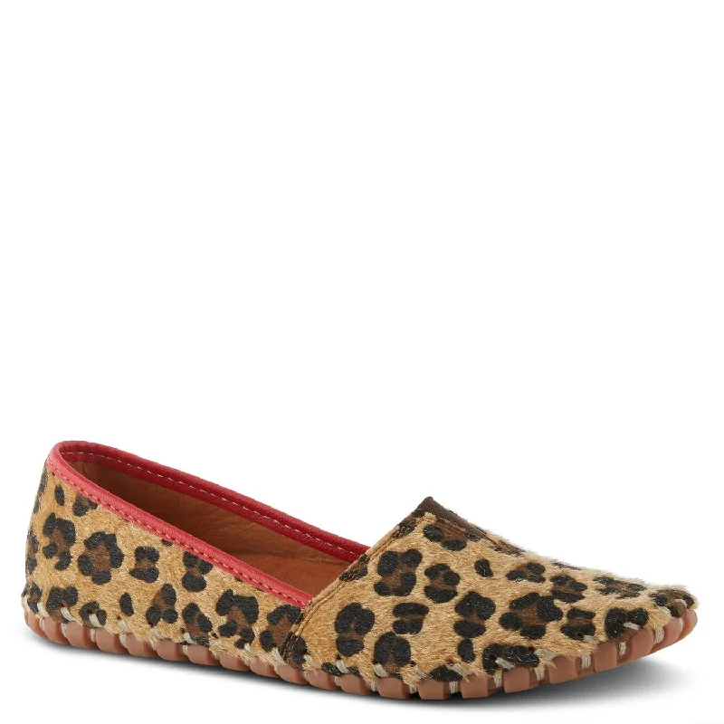 Women's Kathaleta Hide Slip-On Shoe In Leopard Print