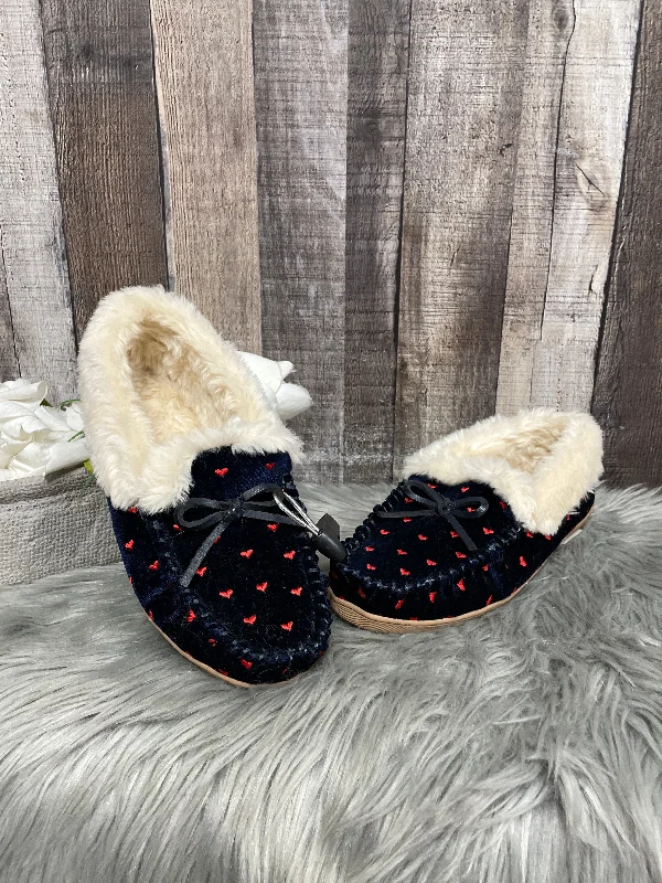 Slippers By J. Crew In Blue & Red