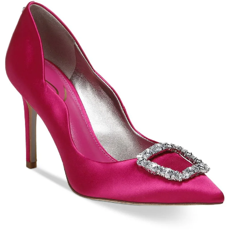 Sam Edelman Womens Harriett Scalloped Embellished Pumps