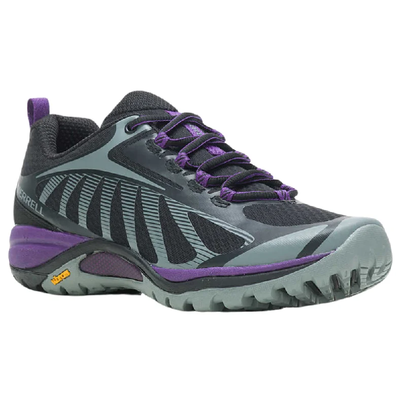 Merrell Siren Edge 3 Waterproof Black/Acai Hiking Shoe (Women's)