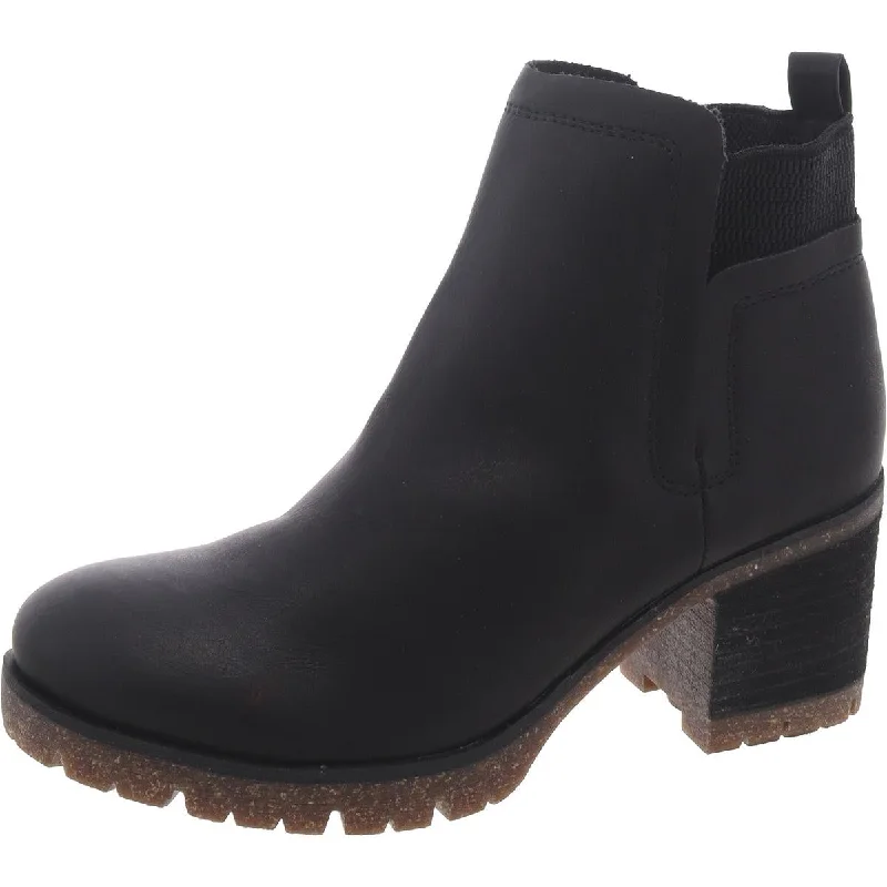 Kork-Ease Womens Faux Leather Pull On Chelsea Boots