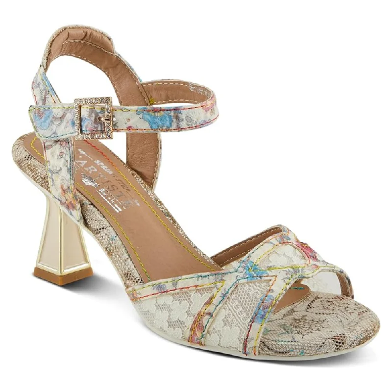 L'Artiste by Spring Step Chatel Beige Multi Leather Sandal (Women's)