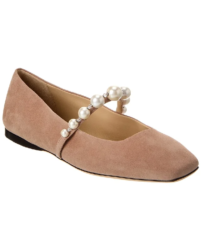 Jimmy Choo Ade Suede Flat