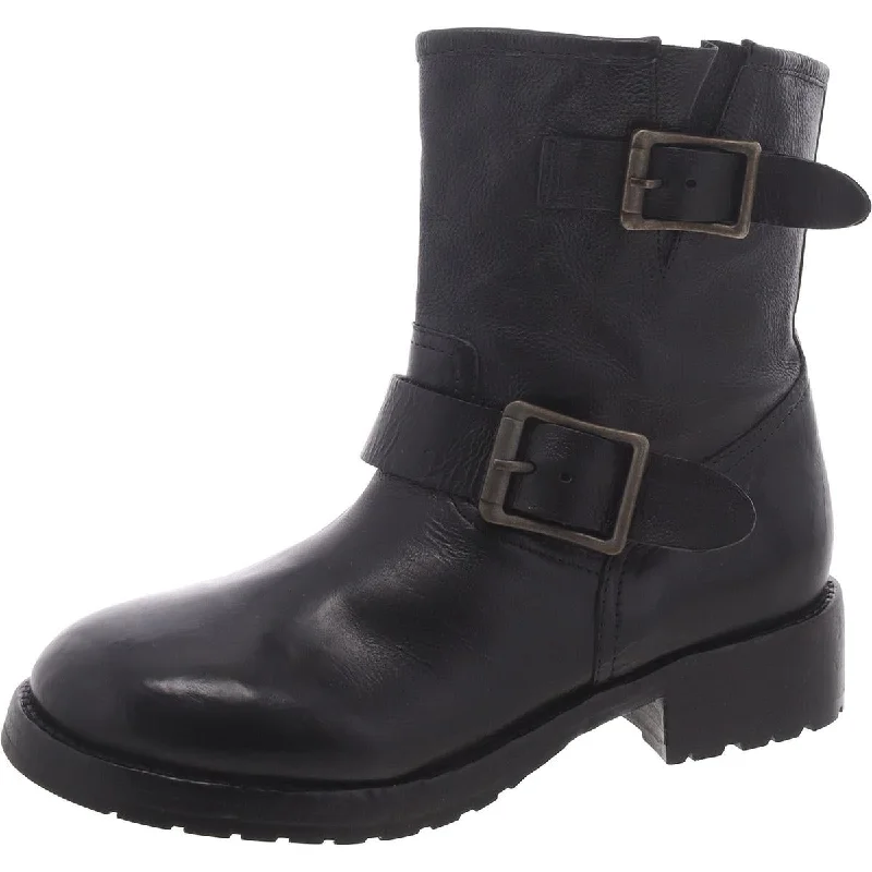 Sam Edelman Womens Lulah Pull On Ankle Boot Motorcycle Boots