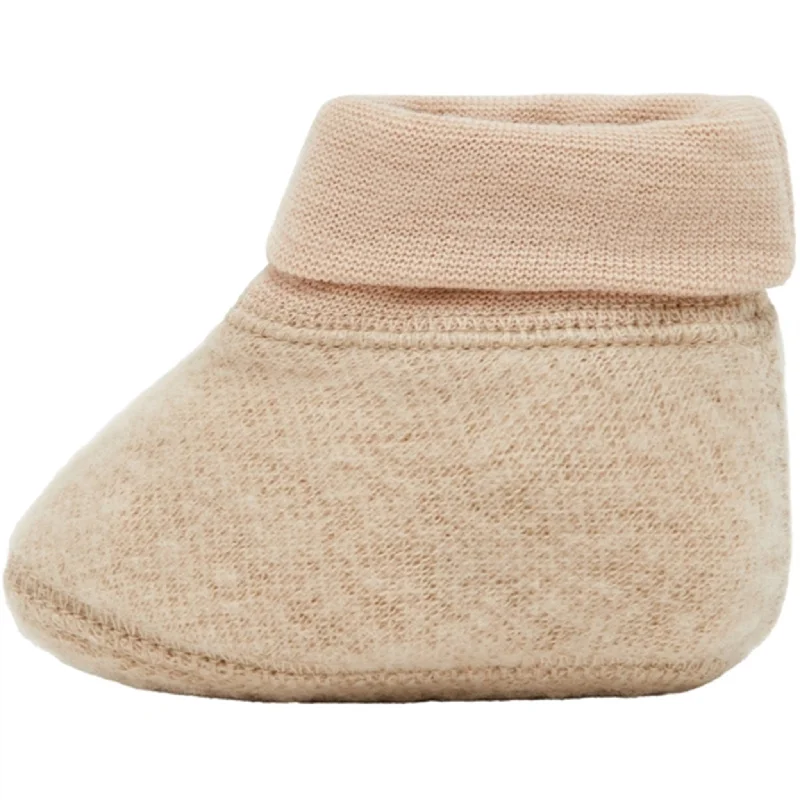 Name it White Pepper Wmino Wool Slippers