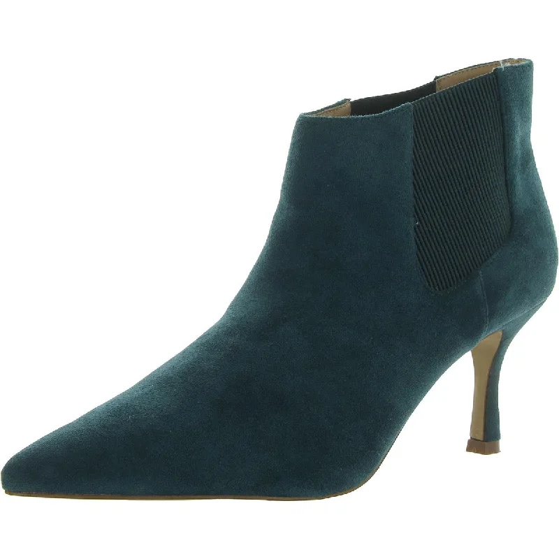 Journee Collection Womens Faux Suede Ankle Chelsea Boots