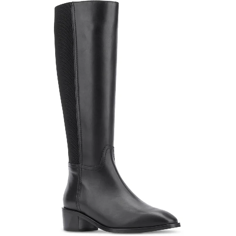 Aquatalia Womens Ricarda Leather Tall Knee-High Boots