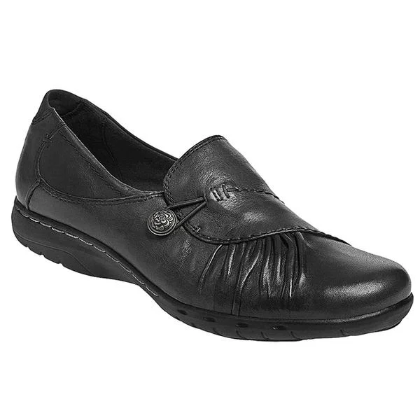 Cobb Hill Paulette Slip-On Black Leather (Women's)