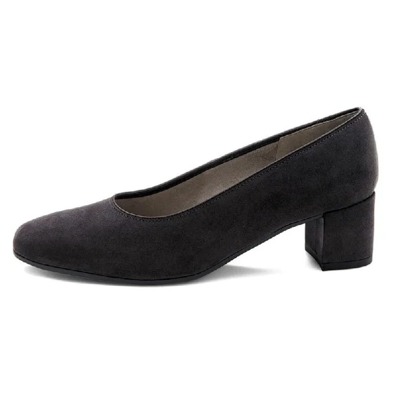 Ara Maria Black Suede Pump (Women's)