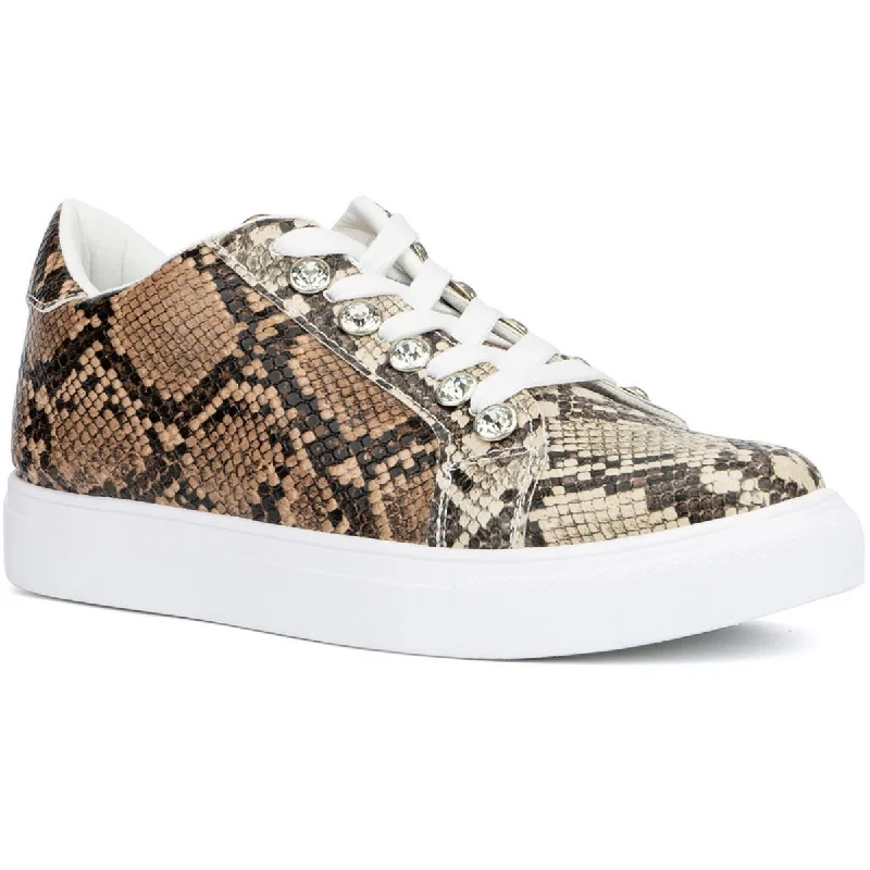 Olivia Miller Womens Low Top Fashion Casual And Fashion Sneakers