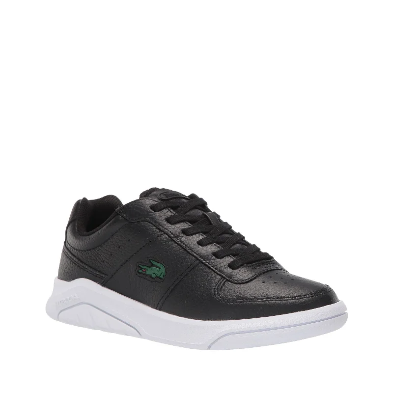 Men's Shoes Lacoste GAME ADVANCE 0721 Casual Leather Sneakers 41SMA0087312 BLACK