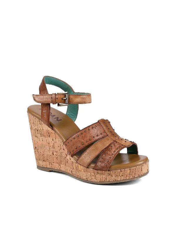 ROAN Different Cork Wedge Sandals