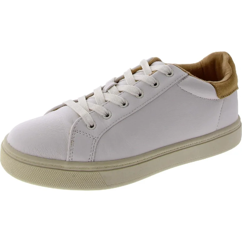 Style & Co. Womens Faux Leather Trainer Casual And Fashion Sneakers