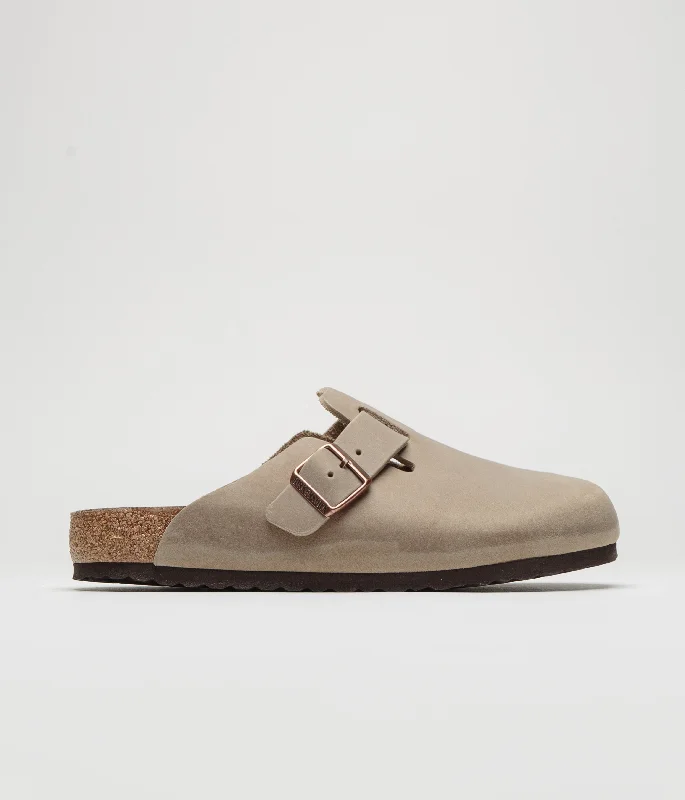 Birkenstock Boston Sandals - Tobacco Brown