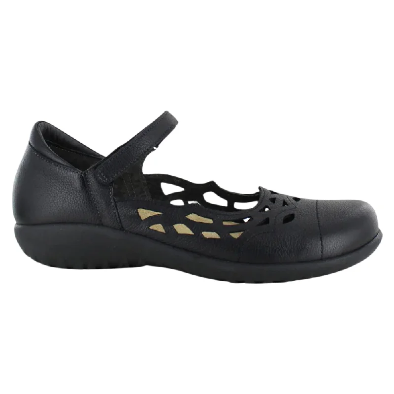 Naot Agathis Black Soft Leather Mary Jane (Women's)